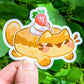 Pancake Kitty Stickers