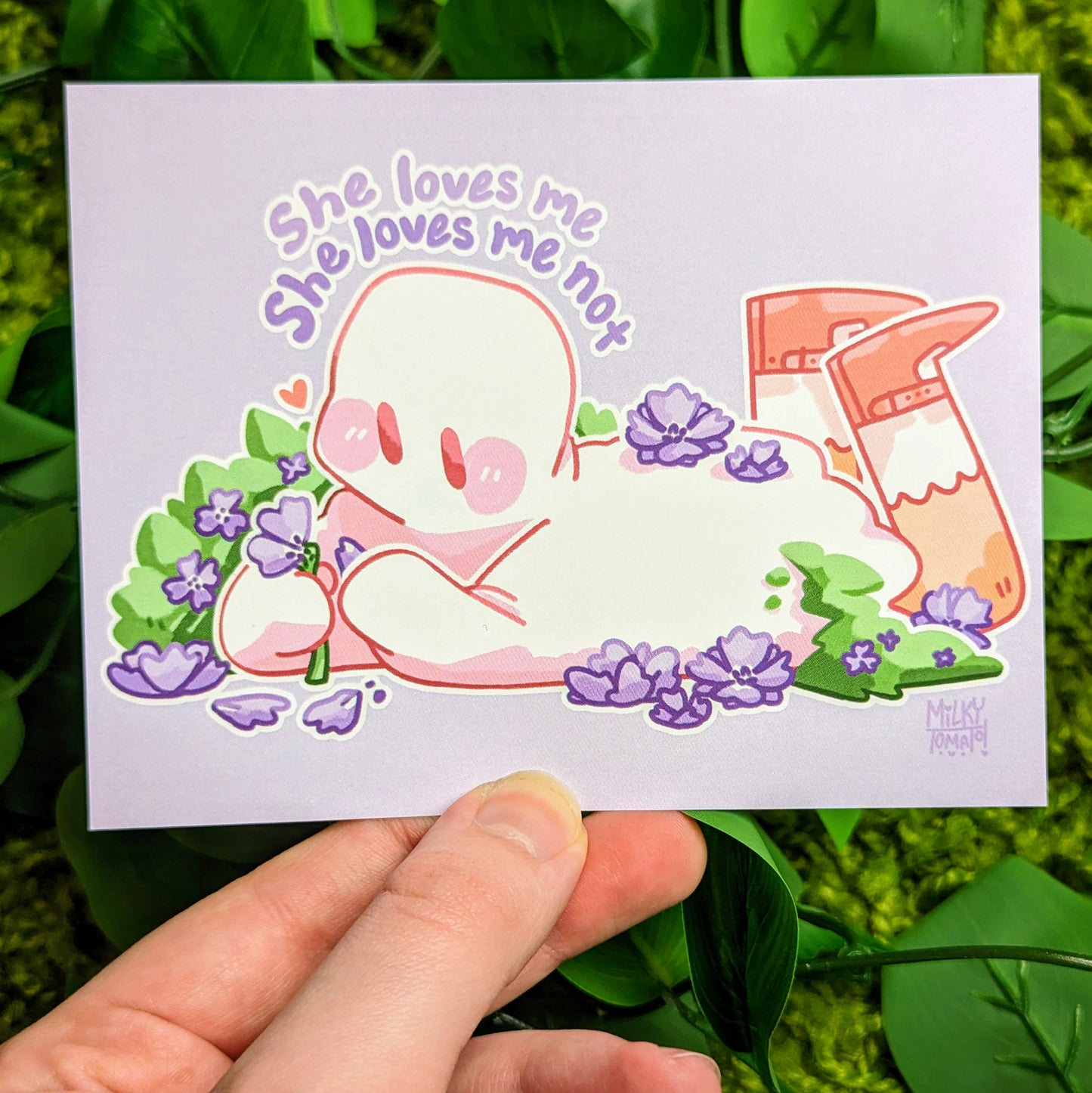 Valentine Flower Ghost Mini Prints