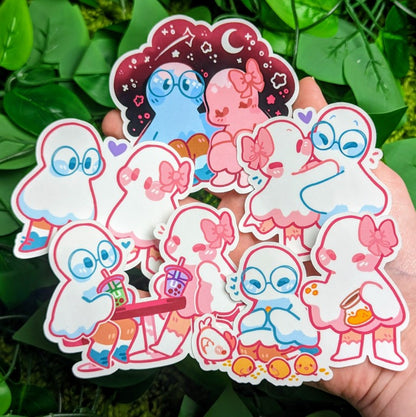 Ghost Date Stickers