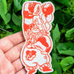 Sad Clown Stamp Stickers