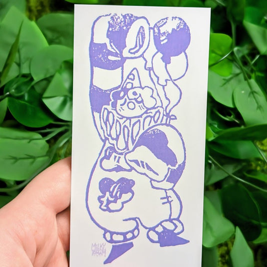 Sad Clown Stamp Mini Prints