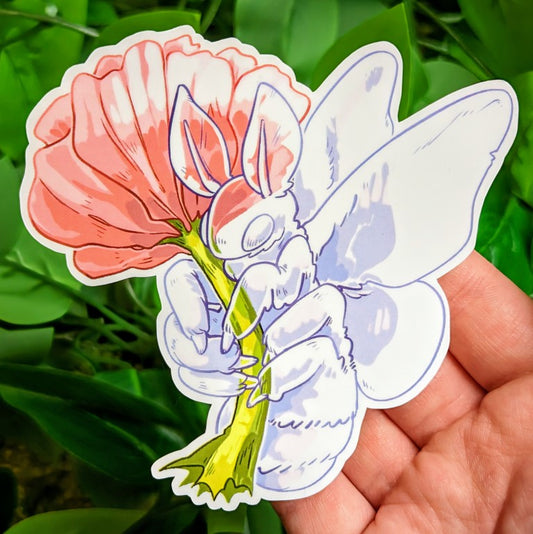 Glass Moth Sticker