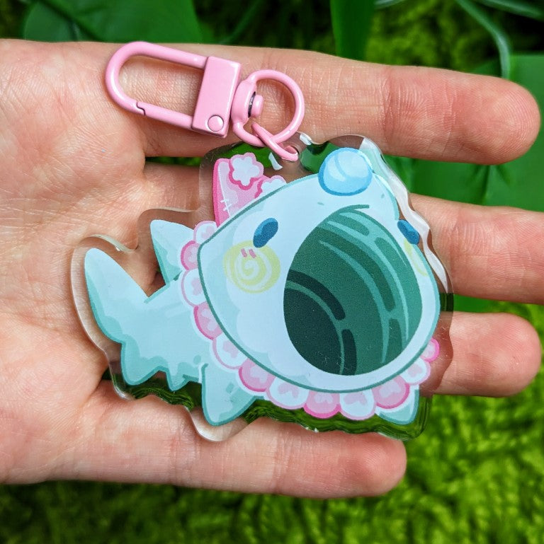 Clown Shark Keychains