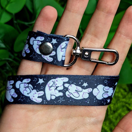 Space Bun Bun Lanyard