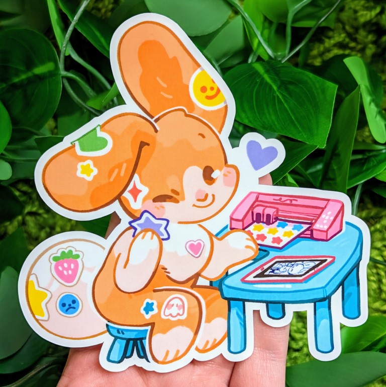 Hobby Bunnies Series 1 Stickers