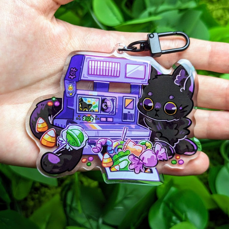 Halloween Polaroid Keychains