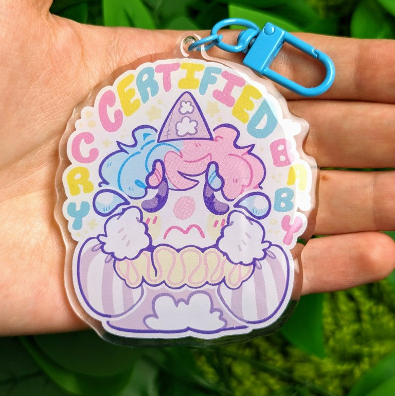 Certified Crybaby Keychain – Milky Tomato