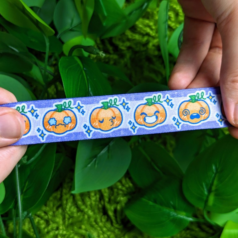 Emote Pumpkins Lanyard