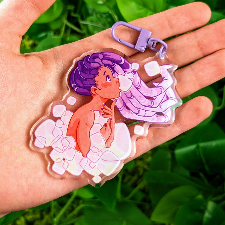 Bubble Girl Keychains
