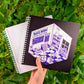 Ghost Cafe Large Reusable Square Sticker Book