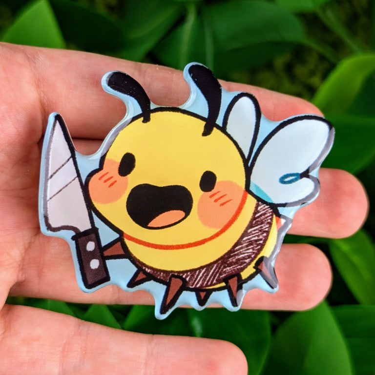 Knife Bee Phone Grip