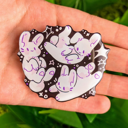 Space Bun Bun Phone Grip