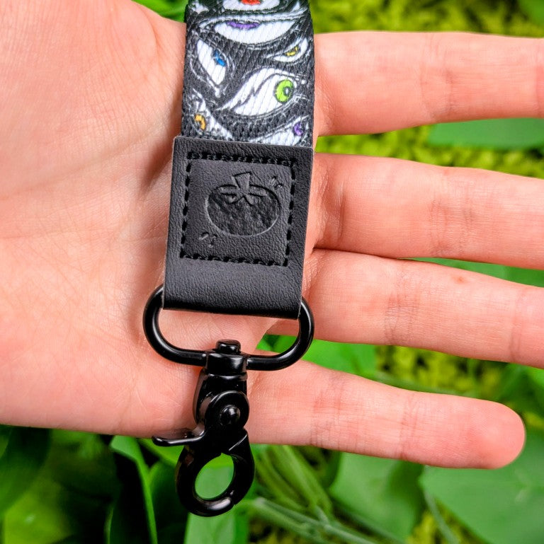 Rainbow Eyes Wrist Lanyard!