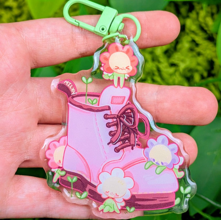 Flower Fairy Shoe Keychain!