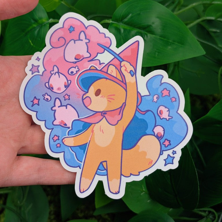 Cat Witch Stickers!