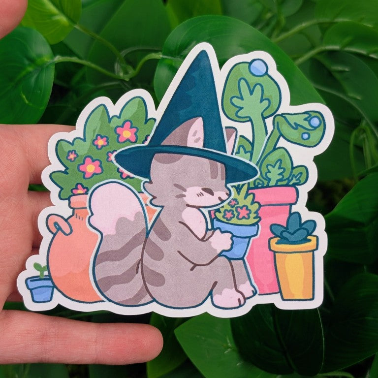 Cat Witch Stickers!