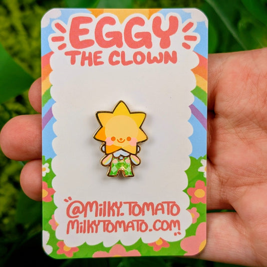 Sun Clown Mini Enamel Pin