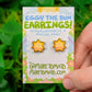 Sun Clown Earrings