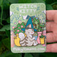 Cute Cat Witch Enamel Pins!