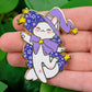 Cute Cat Witch Enamel Pins!