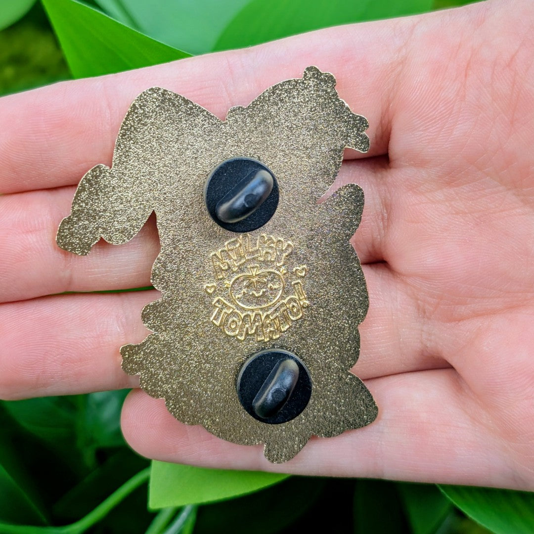 Cute Cat Witch Enamel Pins!