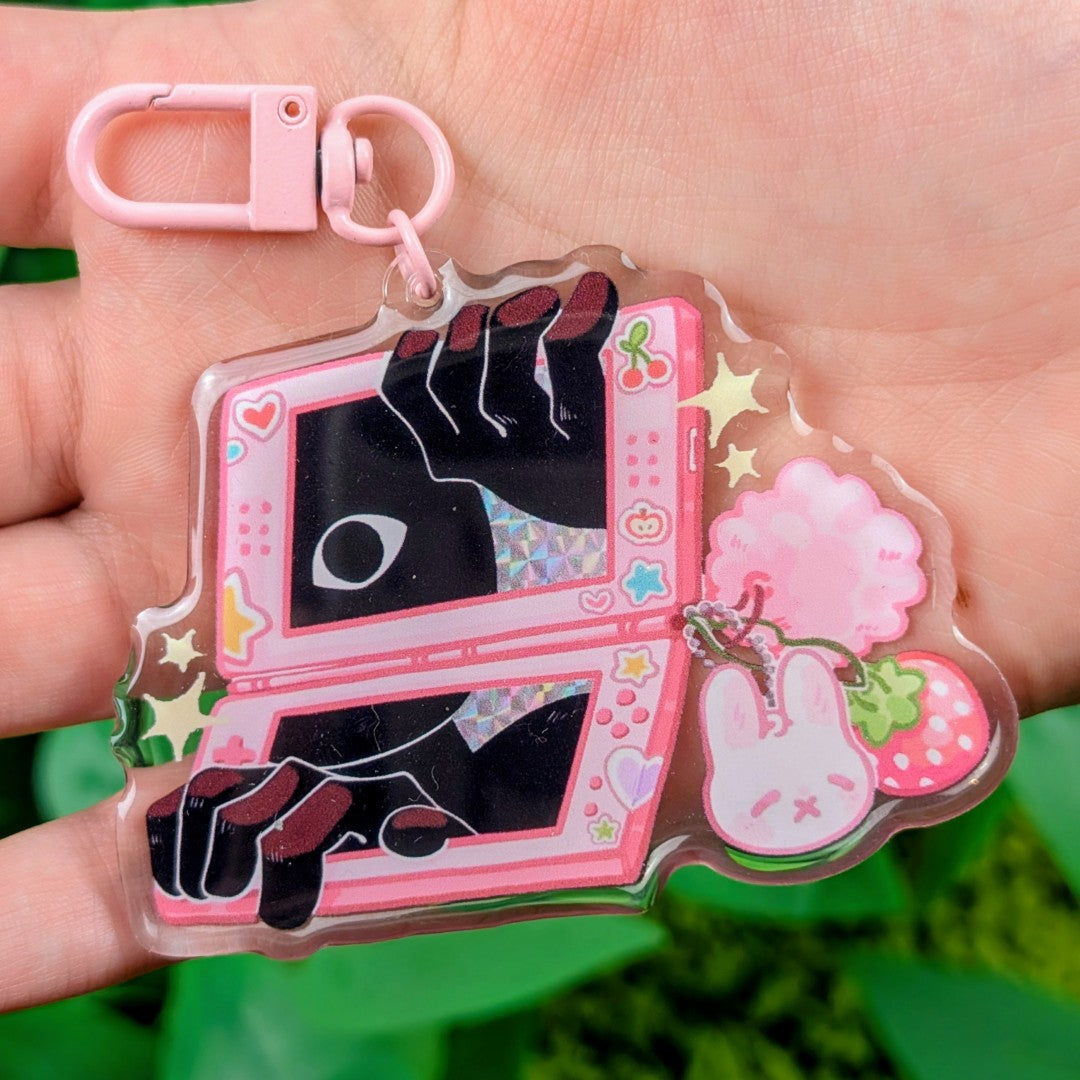 Creepy Game Console Keychains!