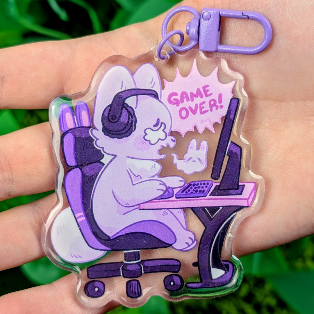 Gamer Bunny Keychains!