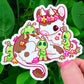 Cute Cowboy Alien Stickers!