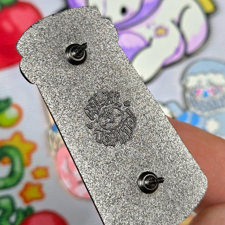 Teeth Bottle Enamel Pin!