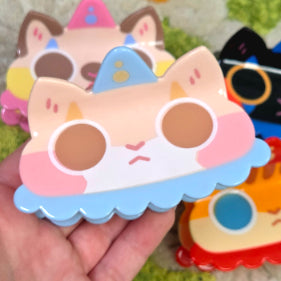 Cat Clown Hair Clip!