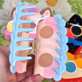 Cat Clown Hair Clip!