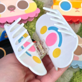 Clown Face Hair Clip!