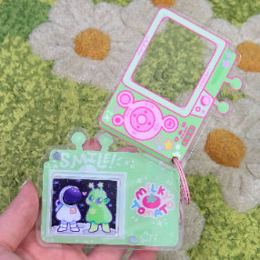 Cute Alien Camera Keychain!