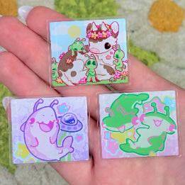 Cute Alien Camera Keychain!