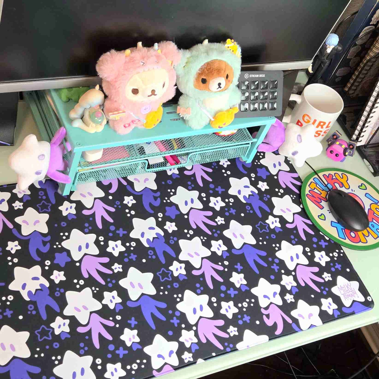 Star Baby Pattern Desk Mat!