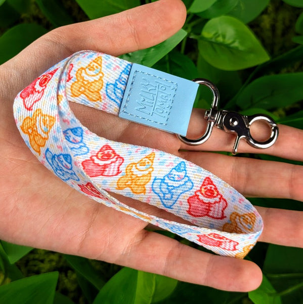 sweetylily　A878★逸品‼️豪華刺繍‼️ランナー2m10cm Lil Clown Wrist Lanyard | Milky Tomato
