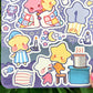 Sleepy Star Baby Sticker Sheet!