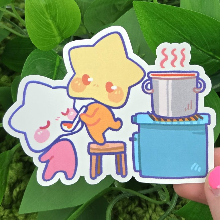 Sleepy Star Baby Stickers!
