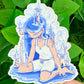 Sand Castle Girl Stickers!