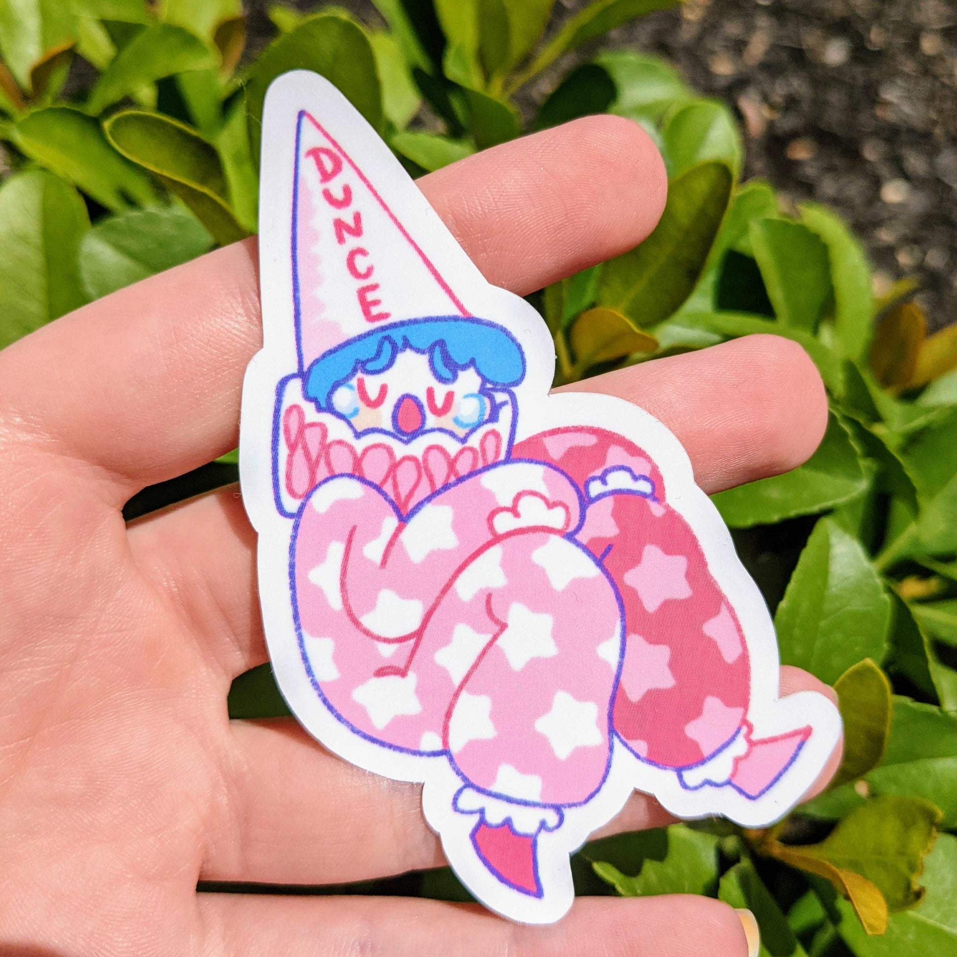 Sad Clown Sticker Set