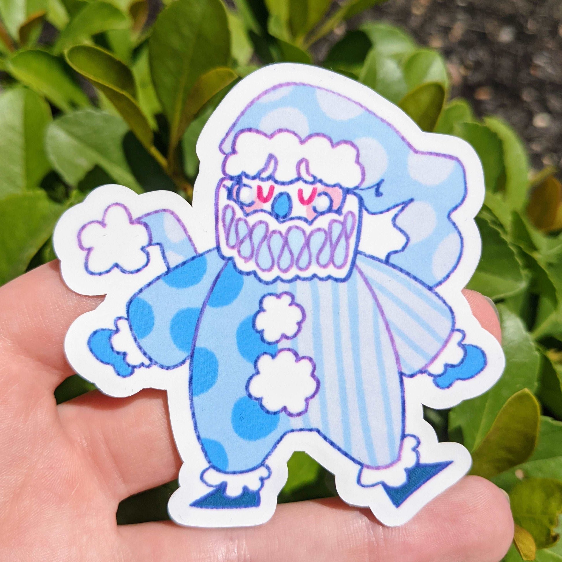 Sad Clown Sticker Set