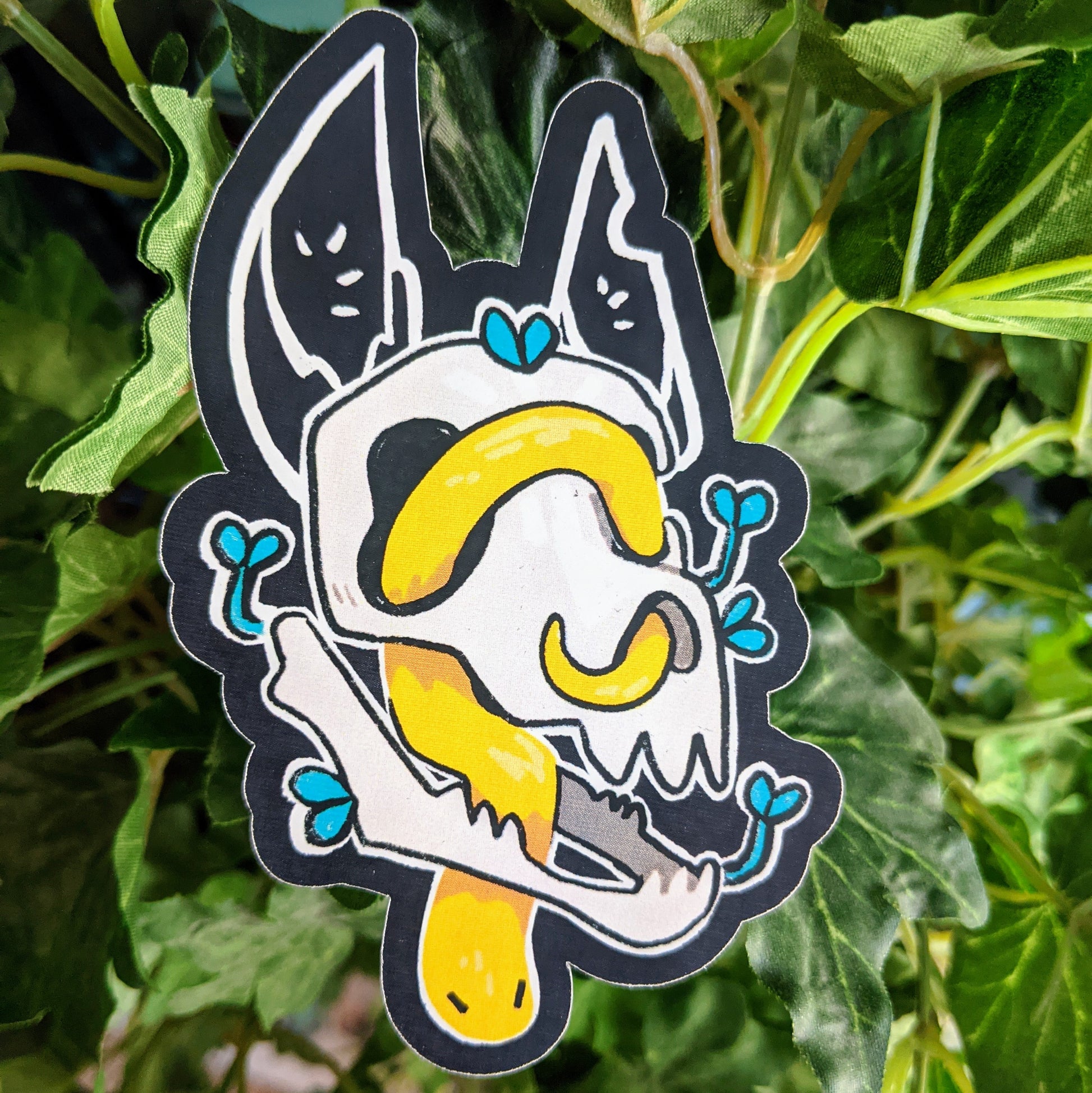 Snakes in Skulls Stickers! - MilkyTomato