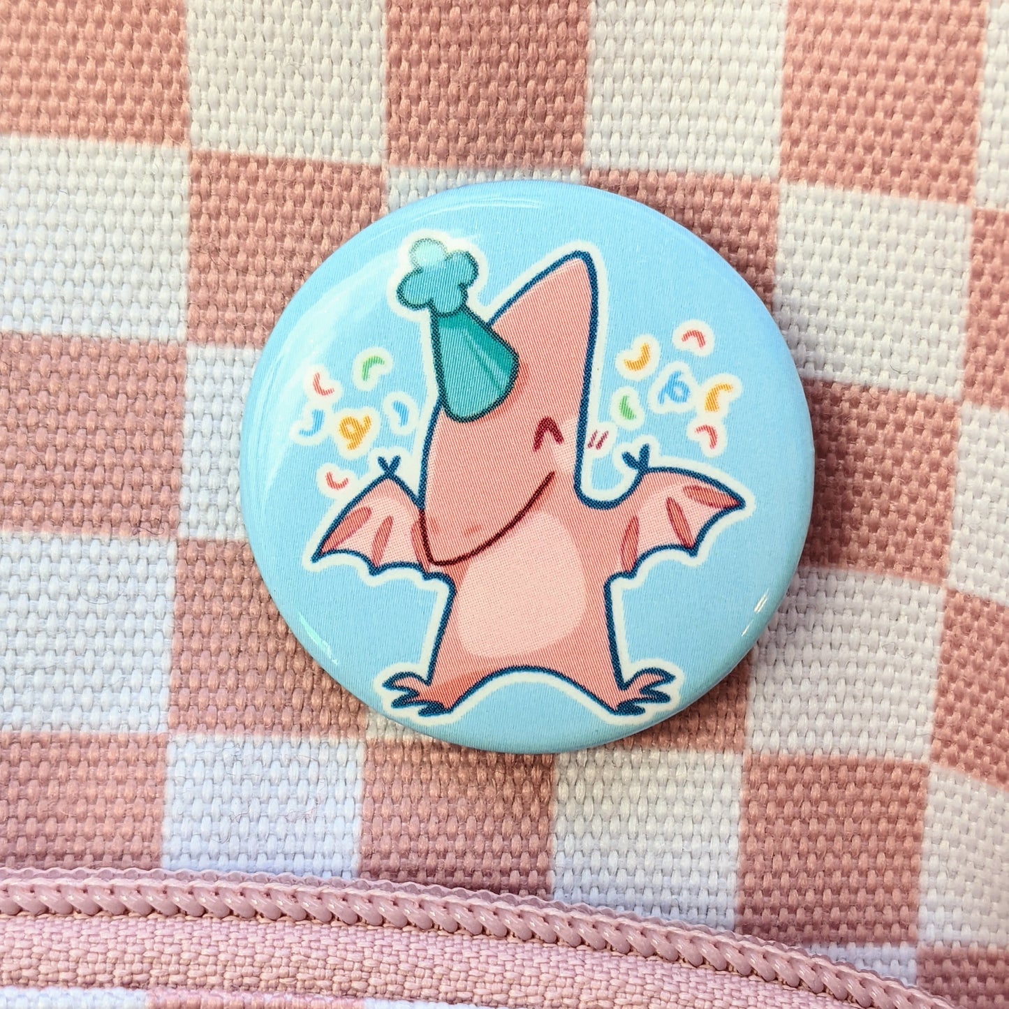 Party Dino Button Set! - MilkyTomato