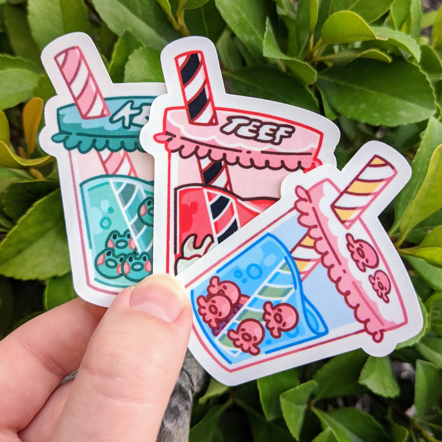 Boba Cup Sticker Set! - MilkyTomato