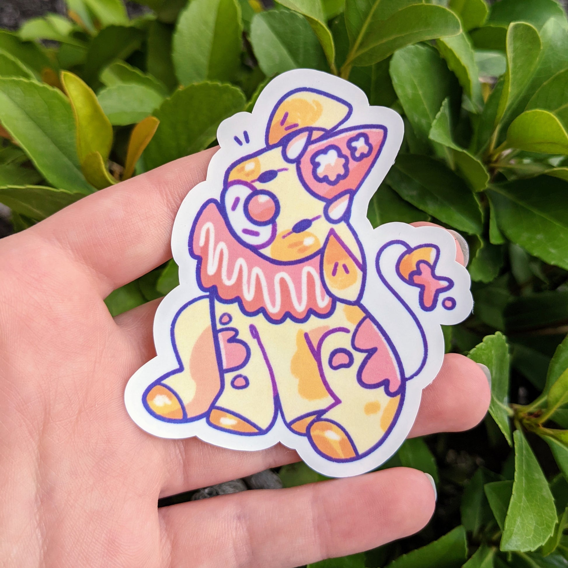 Cow Clown Sticker Set! - MilkyTomato