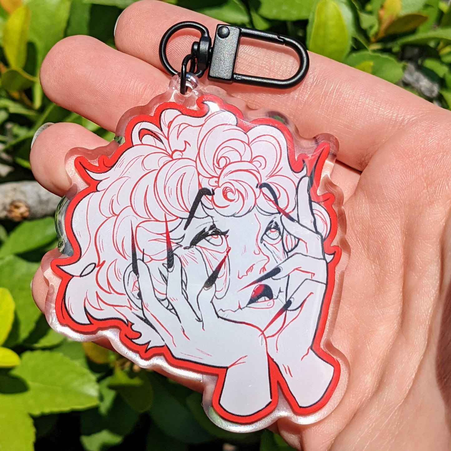 Droopy Eyes Keychain