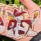 Lizard Wizard Keychains