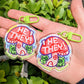 Mushroom Pronoun Keychains