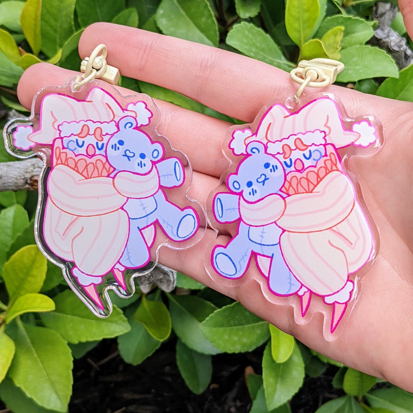 Sad Clown Keychains