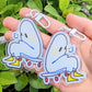 Doodle Ghost Keychains